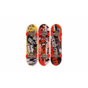 Teddies Skateboard prstový skrutkovací s rampou plast na karte 20x29x7cm