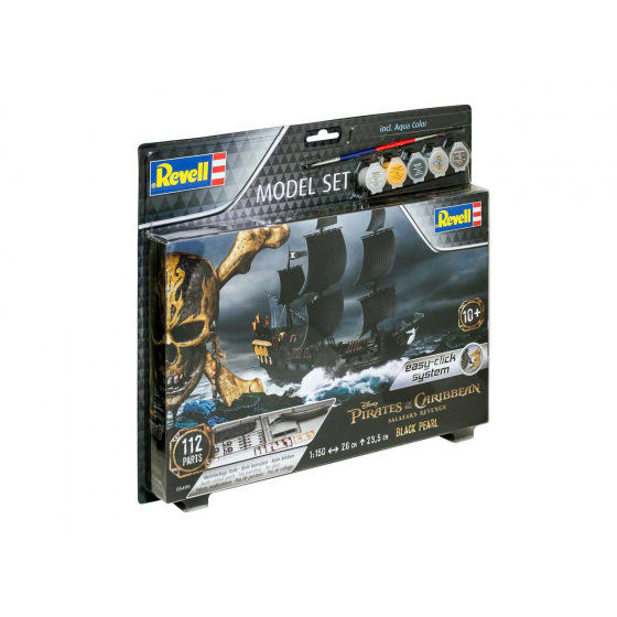 Revell EasyClick ModelSet loď 65499 - Black Pearl (1:150)