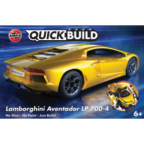 Airfix Quick Build auto J6026 - Lamborghini Aventador - Yellow