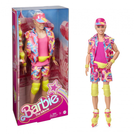 Mattel Barbie KEN W SUKIENCE FILMOWEJ NA KÓŁKACH