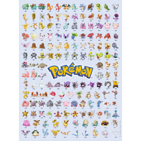 Ravensburger Prvních 151 Pokémonů 500 dílků