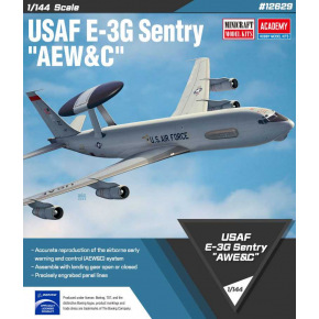 Academy Model Kit letadlo 12629 - USAF E-3G Sentry "AEW&C" (1:144)