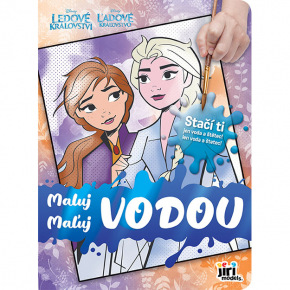 Jiri Models Omalovánka Maluj vodou FROZEN - Ledové království