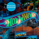 Klein Hot Wheels - Sběratelská vitrína s osvětlením