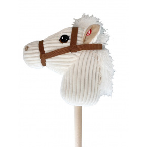 Mac Toys PLEJO Hobby Horse se zvukem - světlý