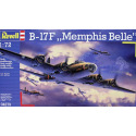 Revell 04279 model letadlo B-17F Mephis Belle