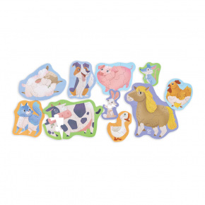 Hape Puzzle - Priatelia farmy