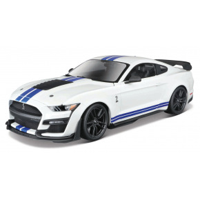 Maisto - 2020 Mustang Shelby GT500, bílá, 1:18