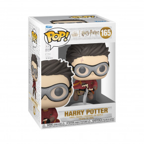 Funko POP Movies: HP POA- Harry w/Broom(Quidditch)