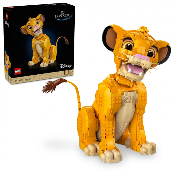 LEGO Disney 43247 Młody Simba z Króla Lwa