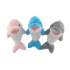 Teddies Delfin pluszowy 30cm 3 kolory w torbie 0+