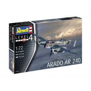 Revell Plastic ModelKit letadlo 03798 - Arado AR-240 (1:72)