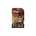 Figurka ninja plast 10cm s doplňky mix druhů na kartě 15,5x25,5x4cm