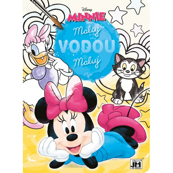 Jiri Models Omalovánka A4 Maluj vodou Minnie