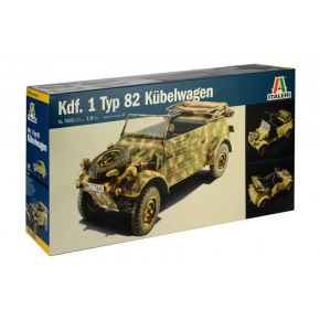 Italeri Model Kit military 7405 - Kdf.1 Typ 82 Kübelwagen (1:9)