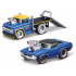 Maisto - Muscle Transports - 1966 Chevrolet C60 Flatbed 1969 Chevrolet Chevelle SS 396, 1:64