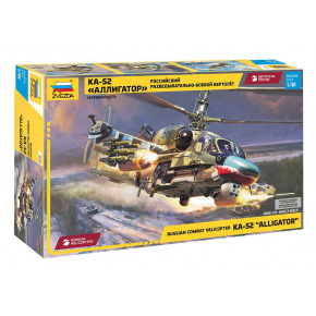 Zvezda Model Kit helikopter 4830 - Ka-52 (1:48)