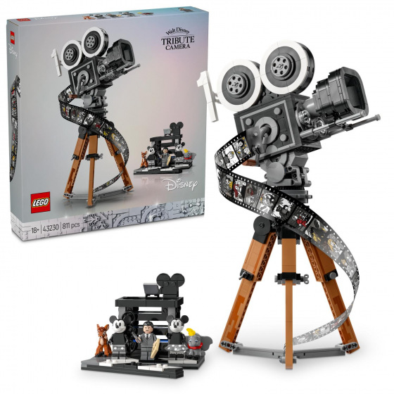 LEGO Disney 43230 Kamera na počesť Walta Disneyho