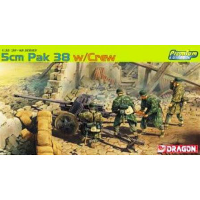 Dragon Model Kit military 6444 - 5cm PaK 38 w/CREW (1:35)