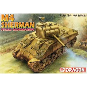 Dragon Model Kit tank 6511 - M4 SHERMAN 75mm NORMANDY (1:35)