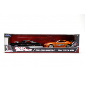 Jada Rychle a zběsile Twin Pack Toyota Supra a Dodge Charger 1:32