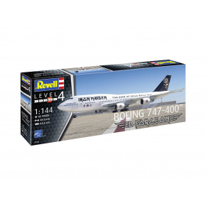 Revell Plastic ModelKit letadlo 03780 - Boeing 747-400 Ed Force One (1:144)