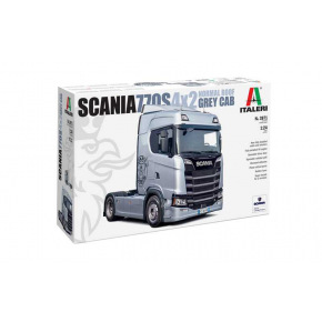 Italeri Model Kit truck 3971 - Scania S770 4x2 Normal Roof "Grey Cab" (1:24)