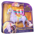 Spin Master UNICORN ACADEMY SVĚTELNÝ JEDNOROŽEC WILDSTAR S PANENKOU SOPHIA 24 CM