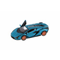 Teddies Auto Kinsmart Lamborghini Sián FKP 37 Metal/Plastik 13 cm 4 kolory Odciągnij