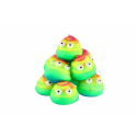 Teddies Piłeczka kupka antystresowy ściskany slime 7cm w woreczku