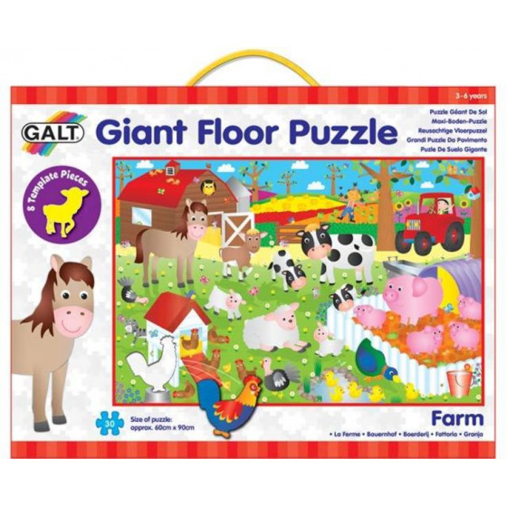 Galt Velké podlahové puzzle – na farmě