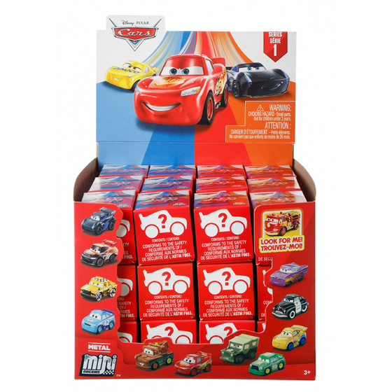 mattel CARS 3 MINI AUTA ASST