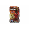 Teddies Figúrka ninja plast 10cm s doplnkami mix druhov na karte 15,5x25,5x4cm