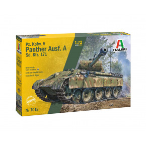 Italeri Model Kit military 7018 - Sd.Kfz. 171 Pz.Kpfw. V Panther Ausf. A (1:72)