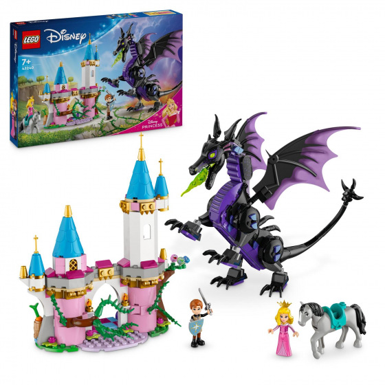 LEGO Disney 43240 Zloba v dračí podobě