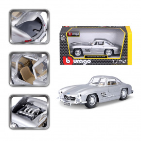 Bburago ORBICO Bburago 1:24 Mercedes Benz 300SL Silver