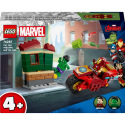 LEGO Marvel 76287 Iron Man s motorkou a Hulk