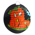 Rappa Lampion Halloween tmavý kulatý - dýně 25cm