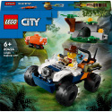 LEGO City 60424 Čtyřkolka na průzkum džungle – mise panda červená