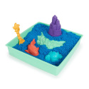 Spin Master KINETIC SAND PUSZKA PŁYNNEGO PIASKU Z PODKŁADEM NIEBIESKA