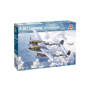 Italeri Model Kit letadlo 2834 - P-38J E.T.O. (1:48)