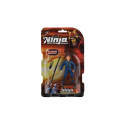 Figurka ninja plast 10cm s doplňky mix druhů na kartě 15,5x25,5x4cm