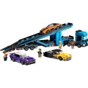 LEGO City 60408 Ciężarówka do transportu samochodów ze sportowymi autami