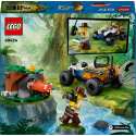 LEGO City 60424 Čtyřkolka na průzkum džungle – mise panda červená