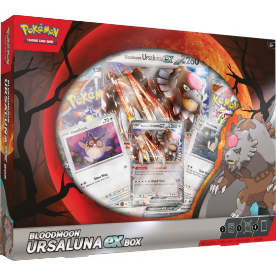 Pokémon Company Pokémon TCG: Bloodmoon Ursaluna ex Box