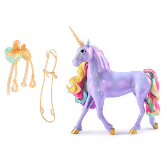 Spin Master UNICORN ACADEMY SVĚTELNÝ JEDNOROŽEC WILDSTAR S PANENKOU SOPHIA 24 CM