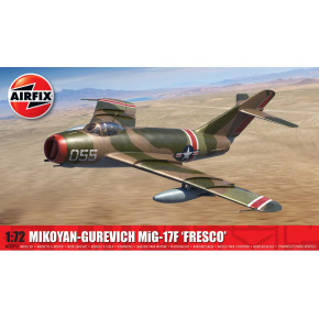 Airfix Classic Kit samolot A03091A - Mikoyan-Gurevich MiG-17F 'Fresco' (1:72)