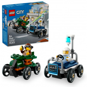 LEGO City 60459 Závodní balíček: Letadlo vs. nemocniční lůžko