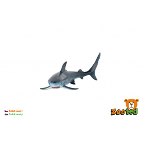 Žralok modrý zooted plast 15 cm v sáčku