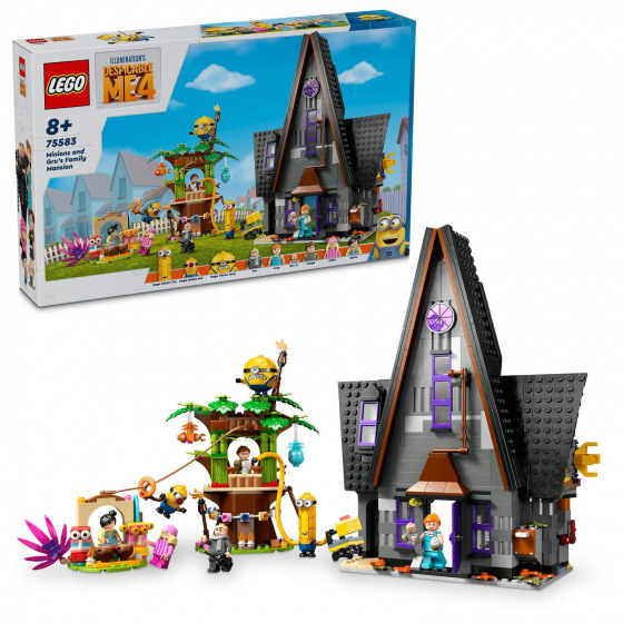 LEGO Despicable Me 4 75583 Minionki i dom rodzinny Gru